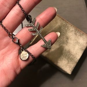 Mandy Moon Vintage Micro Pave Diamond Necklace